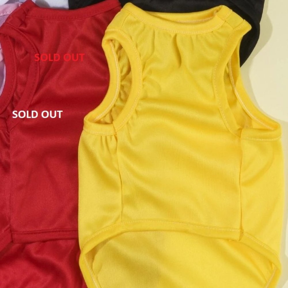 NEW!  Yellow 1-PC Cat Tank